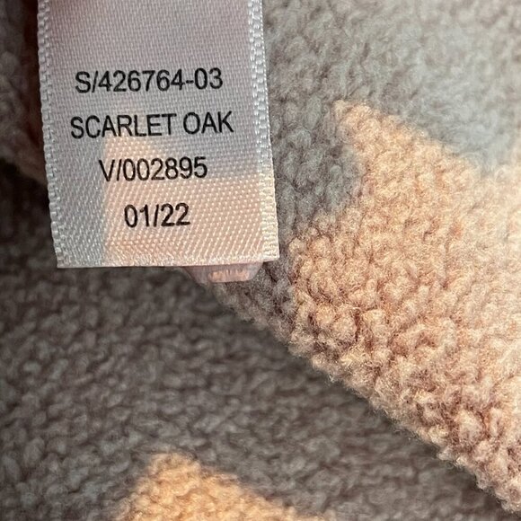 NWT Old Navy Fleece-Lined Hoodie Sweatshirt Rose Boxy Cropped Pullover Womens L - Picture 15 of 16